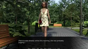 Virgin girl takes BBC and fucks amateur in animated porn game
