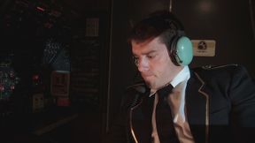 madelyn marie fucks the captain in the cockpit during a red eye flight