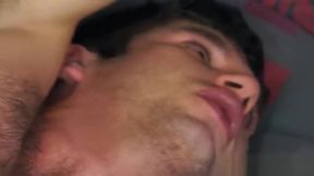Muscle gay anal sex and cum swap