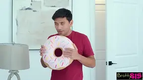 Rissa May Tries a Taste of Stepbro's Donut Wrapped Dick