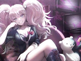 Junko wanna watch u suffer during the time that that babe screw her Girlfriend (Femdom JOI, Futa, Anal, Humiliation...)