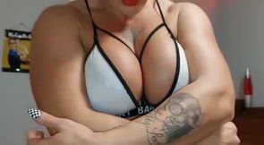 Giantess with giant clit and ass