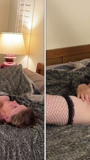 Granny Carmen's Dildo &amp; Missionary Fucking (Almost) Creampie 10 28 2024 CAMS146   Clip 3