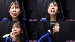 Kozue Fujita - CLOSE-UP of Japanese cute girl SNEEZING - 1080p