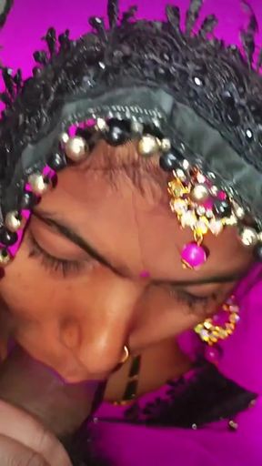 Memorable moment from &quot;Bangala bhabhi show boobs in suhagraat and cum in mouth&quot;
