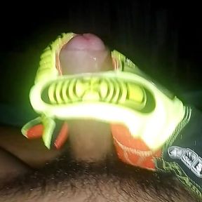 I masturbate with motocross gloves