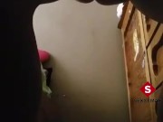 Me caliento antes de salir a la calle para estar calientita