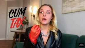 Cum TAX - Orgasm Control Humiliation Slave Training