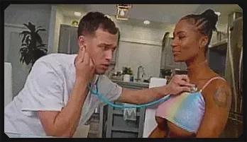 Sarai Minx Ebony Milf Big Breasts COVID Cancer Checkup Porn