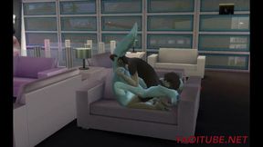 furry yiff yaoi - 2 dogs fuck in a pub and cum inside - japanese asian manga anime game porn gay