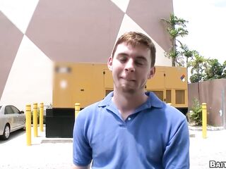 BAITBUS - Patrick Hunter Smashes Tanner Wayne's Taut Butt Until That guy Cums All Over It