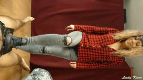 Merciless Play with Twice Cum Beneath My Dirty Converse and Socks (1080 HD)