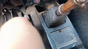 I try to start the car while pumping the pedals in high heels (2)