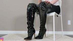High Heel Boots Femdom JOI