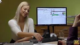Loan4k. fellow is prepared to give chick some cash if she makes him cum