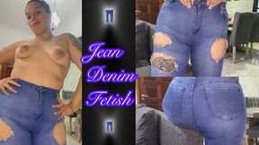 Jean denim fetish