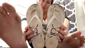 Sneaky Dirty Feet Tease