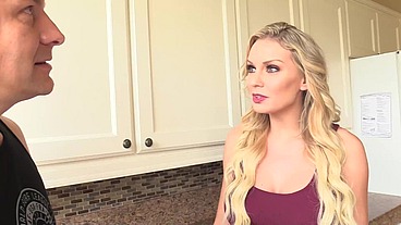 Kenzie Taylor Rides Neighbor Hard Cock