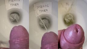 look at a dirty, smelly, pissing fat cock - godetevi la visione di un maschio che fa un bella pisciata con un grosso cazzo sporco e odoroso