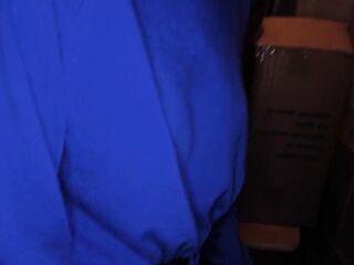 that babe convince me to bring a enormous box upstears from the cellar with deepthroat