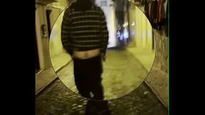 compilation of amateur boys flashing their ass in the street
