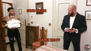 Fetisch-Hardcore-Video von tätowierten spanischen schwulen Huren beim Arschfick