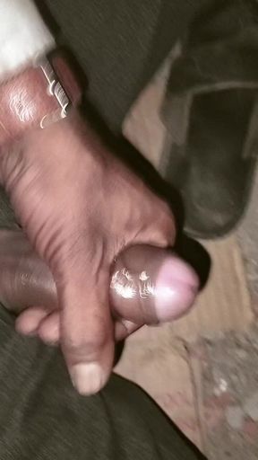 Jerking off My Desi Cock