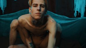 Halloween party helped a make cum with friend