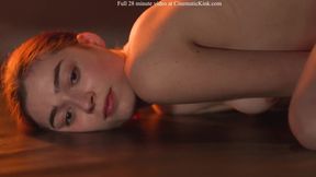 Rosie Lynn Floor Stocked Ass Gushing Bound Orgasm Ruin