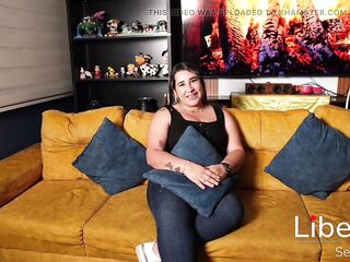 BIGGEST BAZOOKAS MILF SHOOTS HER FIRST PORN MOVIE