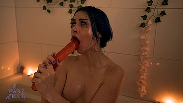 Come take a bath with me and my BIG dildo