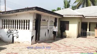 Church choir master caught having sex with pastors wifey on the new church site and