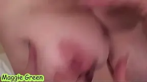 Alexis Golden and Maggie Green's steamy hotel room hookup
