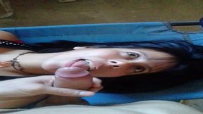 amiga de mi novia se va de mananero con su boca sucia