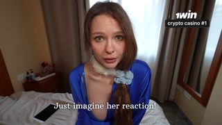 Stepdaughter anal on XMas morning. She’s mother in the next room