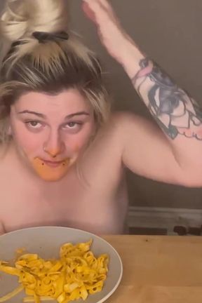 Messy Mukbang Burping and Farting Bloopers