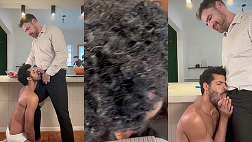 Daddy Kyle Fox me fudeu depois de fumar seu charuto - Parte I