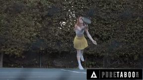 Moody Teen Spites Stepmom By Fucking Her Hot Tennis Coach