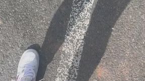 Sweaty af1 max, toe prints and stomp