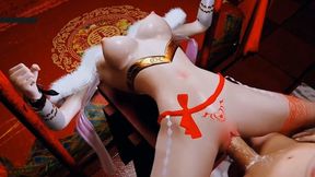 Divine Temptation: Animated Curves Come Alive — 3D Animation