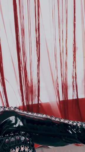 Cruel BBW Goddess Destroys Stepson CBT Boots, Deep Gagging, Anal Stretching, Sissification and Piss Drinking!