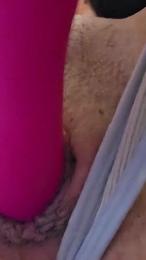 Pink Toy Insertion and Pussy Orgasm