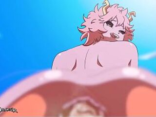 My manga academia summer school animation