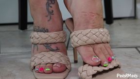 CocoBellaFeetz Strappy Heels Tease