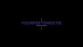 "Heel Dangle Valentine Toes With SweetiesToes "
