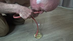Rinse your nose with the home helper's piss!