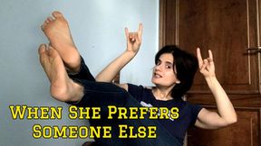 When She Prefers Someone Else – Cuckold Obedience & Foot Worship