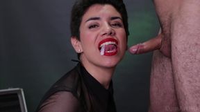 Hot Cum Dripping From Mouth