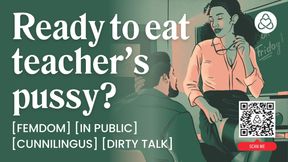 ASMR Audio Porn: Femdom Teacher Fucks Her Student In The Classroom - Oral &amp; Public Sex - Erotic Audio Story