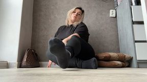 Sniff my socks and soles!